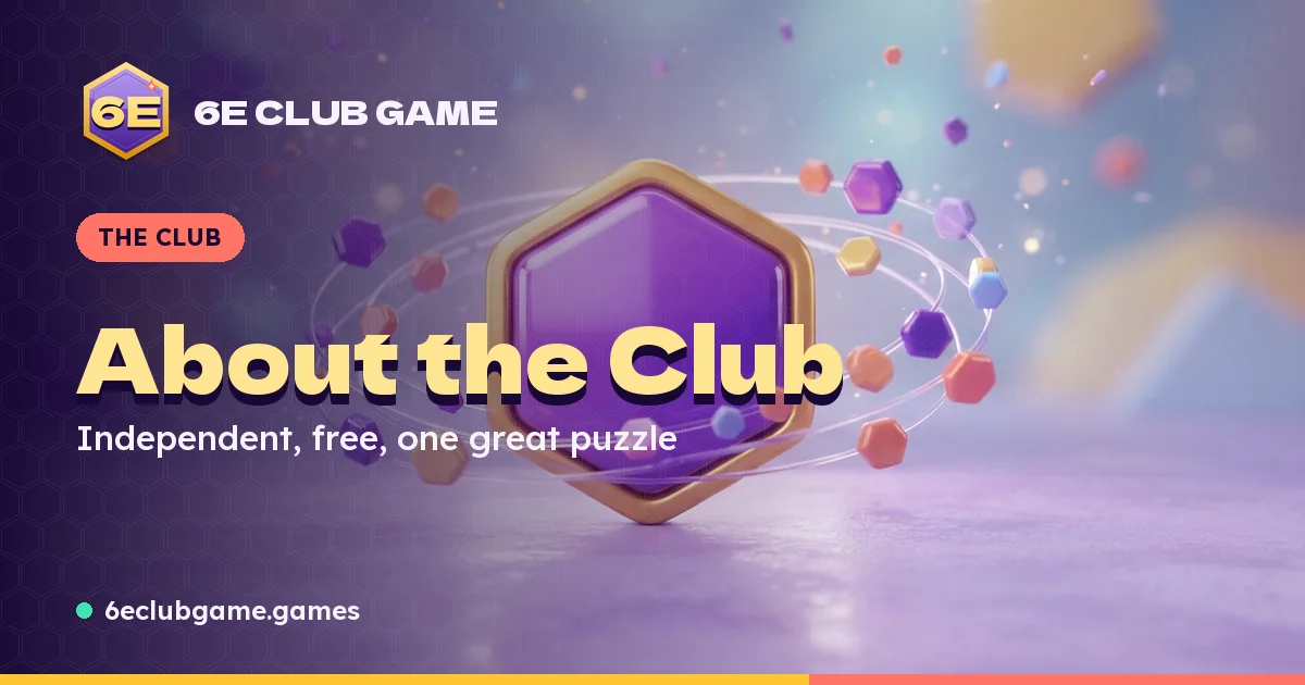 About 6E Club Game banner
