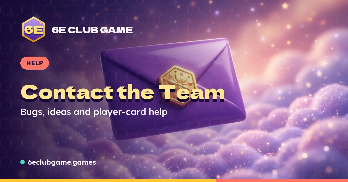 Contact 6E Club Game banner